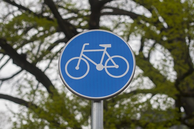 自転車の標識